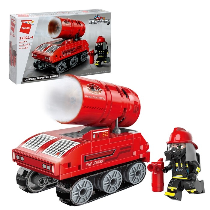 Конструктор &laquo;Огнеборцы. Пожарная машина&raquo;, 4 вида, цвет МИКС