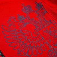 Толстовка на молнии President, размер M, цвет красный Толстовка на молнии President, размер M, цвет красный