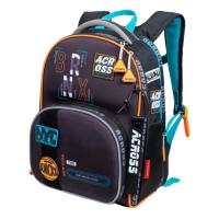 Рюкзак школьный 37 х 28 х 12 см, эргономичная спинка, Across 194