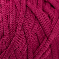 Шнур для вязания 100% полиэфир, ширина 3 мм 100м (слива) Шнур для вязания 100% полиэфир, ширина 3 мм 100м (слива)