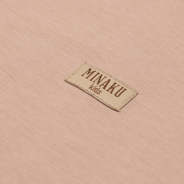 Костюм для девочки (футболка, шорты) MINAKU цвет бежевый/ пыльно-сиреневый, рост 98 см Костюм для девочки (футболка, шорты) MINAKU цвет бежевый/ пыльно-сиреневый, рост 98 см