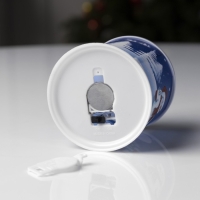 Светодиодная фигура «Свеча со снеговиками» 7.5 × 10 × 7.5 см, пластик, батарейки AG13х3 (в комплекте), свечение мульти Светодиодная фигура «Свеча со снеговиками» 7.5 × 10 × 7.5 см, пластик, батарейки AG13х3 (в комплекте), свечение мульти