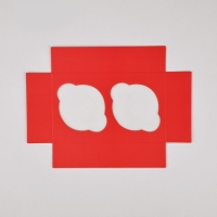 Коробка для капкейков складная с двусторонним нанесением &laquo;Для тебя&raquo;, 16 &times; 10 &times; 10 см