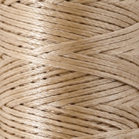 Нитки вощёные, плоские, 150D/16, 0,8 мм, 50 &plusmn; 2 м, цвет бежевый