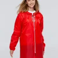 Дождевик &laquo;Дерзость и расчет&raquo;, красный, размер S