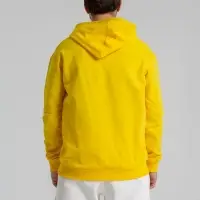 Толстовка с капюшоном Unit Kirenga желтая, размер 3XL
