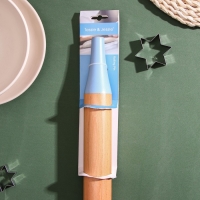 Скалка Heaven, 39&times;4,5&times;4,5 см, цвет голубой