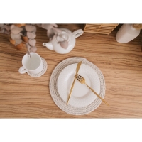 Канат хлопчатобумажный 12 мм (20 м) белый, Моток