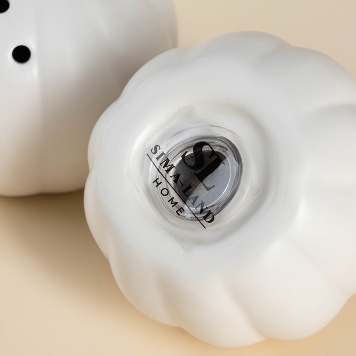 Набор для специй SL Home «Осенний бриз», баночка 100 мл, 7×7×7 см, белый Набор для специй SL Home «Осенний бриз», баночка 100 мл, 7×7×7 см, белый