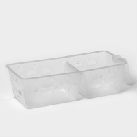 Набор органайзеров универсальных (S+M+L), 3 шт, цвет прозрачный