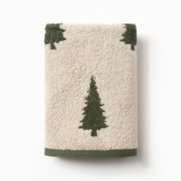 Полотенце махровое Этель "Ёлки" 50х90 см, 100% хлопок, 420 г/м2