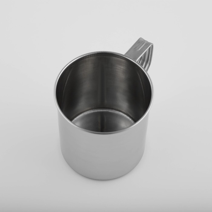 Кружка из нержавеющей стали Доляна &laquo;Индия&raquo;, 650 мл, d=9,8 см