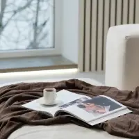 Плед Pleat, синий Плед Pleat, синий