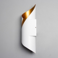 Бра "Талия" LED 10Вт белый золото 9х9х30см Бра "Талия" LED 10Вт белый золото 9х9х30см