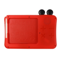 Интерактивный калькулятор детский Windigo, для изучения счёта + графический планшет, красный