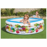 Бассейн надувной &laquo;Персонаж&raquo;, 196 х 53 см, от 6 лет, 51122 Bestway