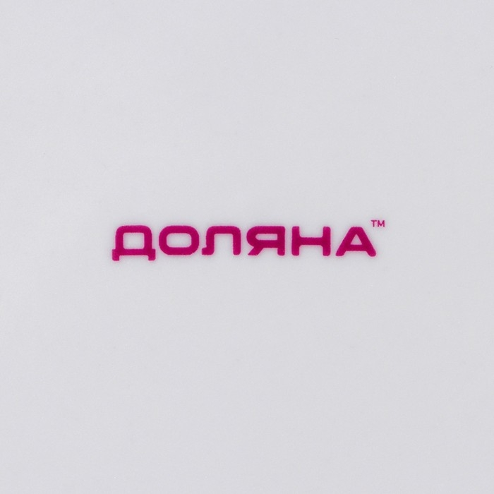 Тарелка керамическая Доляна «Котик», d=17,5 см, цвет белый Тарелка керамическая Доляна «Котик», d=17,5 см, цвет белый