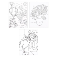 Раскраска акварелью с красками &laquo;Я рисую акварелью&raquo;, А4