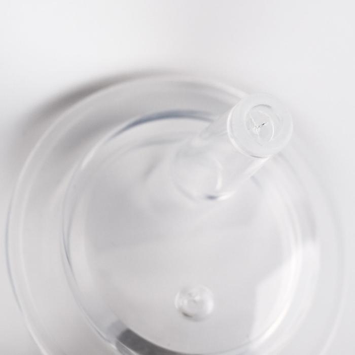 Соска для поильника, мягкая трубочка, от 9 мес., антиколиковая, широкое горло &Oslash;50 мм.,  быстрый поток