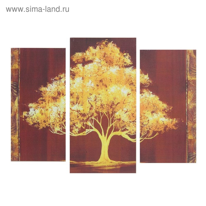 Модульная картина "Древо жизни" 25*50 - 2 части, 30*60,  60*80 см