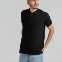 Рубашка поло мужская Virma Premium, черная, размер S