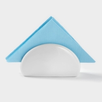 Салфетница керамическая &laquo;Классика&raquo;, 12&times;4,5&times;7 см, цвет белый