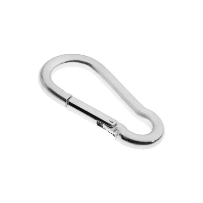 Карабин ТУНДРА krep, DIN5299С, 9х90 мм, оцинкованный, 1 шт. Карабин ТУНДРА krep, DIN5299С, 9х90 мм, оцинкованный, 1 шт.