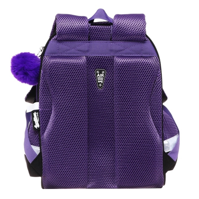 Рюкзак каркасный, 35х26х13, Seventeen, девочка EVA, фиолетовый Рюкзак каркасный, 35х26х13, Seventeen, девочка EVA, фиолетовый