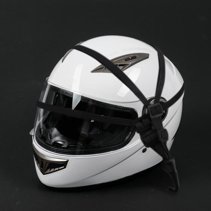 Стяжка для крепления мотошлема, регулируемая 60-90 см Стяжка для крепления мотошлема, регулируемая 60-90 см