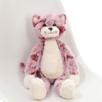 Мягкая игрушка «Кот», 50 см, цвет вишнёвый Мягкая игрушка «Кот», 50 см, цвет вишнёвый