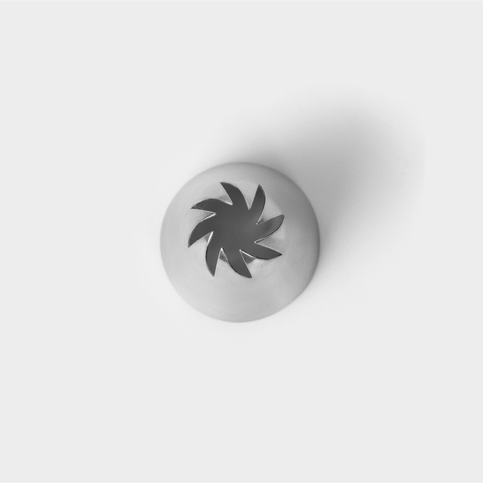 Насадка кондитерская KONFINETTA «Закрытая роза», d=3 см, выход 0,9 см, нержавеющая сталь Насадка кондитерская KONFINETTA «Закрытая роза», d=3 см, выход 0,9 см, нержавеющая сталь