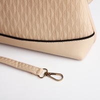 Сумка кросс-боди на молнии, цвет бежевый Сумка кросс-боди на молнии, цвет бежевый