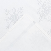 Фартук "Этель" Серебряные снежинки 60х65 см, 100%хл, 190г/м2