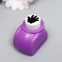 Дырокол фигурный "Детская ладошка" d=1,5 см МИКС 3х4х3,5 см