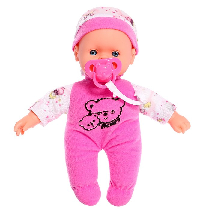 Пупс мягконабивной &laquo;Мой малыш&raquo; со звуком, МИКС