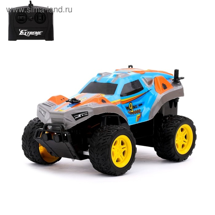 Джип радиоуправляемый &laquo;Горный король&raquo;, работает от батареек, цвета МИКС
