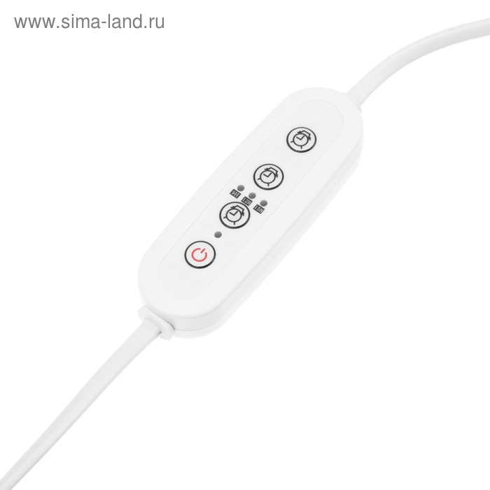 Таймер с вилкой Uniel, 220 В, 150 Вт, разъем L/N, для фитосветильника, провод 2 м