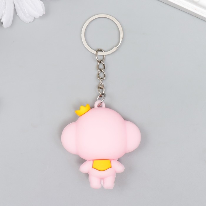 Брелок резина Брелок резина "Маленький слонёнок в короне" МИКС 10,5х4,5 см