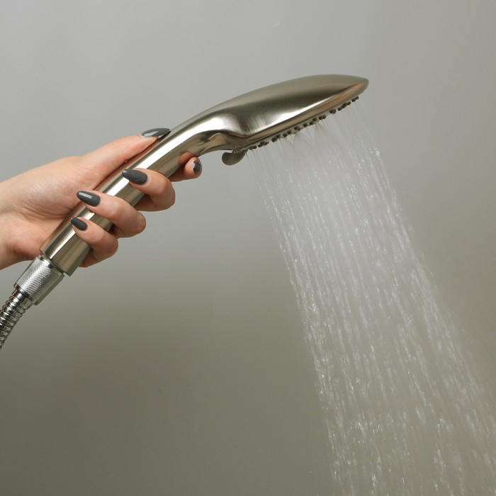 Душевая лейка Accoona A333A, 5 режимов, сатин Душевая лейка Accoona A333A, 5 режимов, сатин