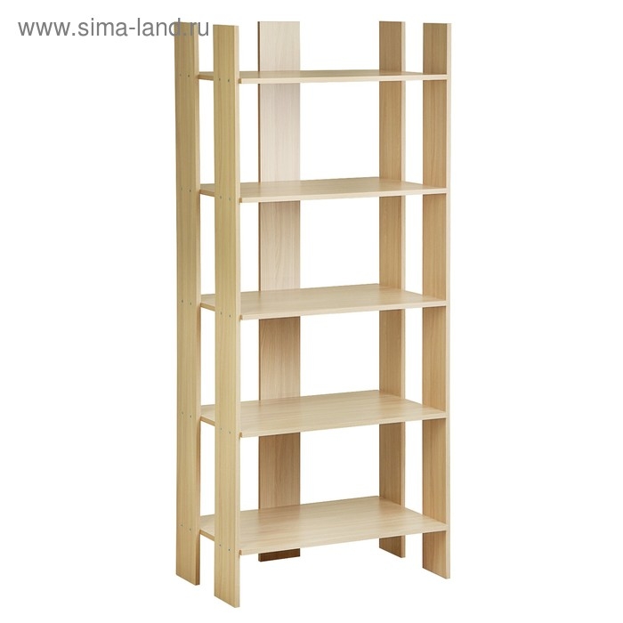 Стеллаж большой 780х480х1800 Ясень шимо светлый Стеллаж большой 780х480х1800 Ясень шимо светлый