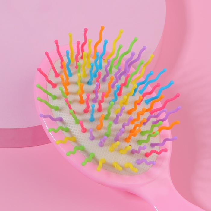 Расчёска - мини массажная, 6 × 14,5 см, рисунок МИКС Расчёска - мини массажная, 6 × 14,5 см, рисунок МИКС