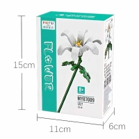 Конструктор Цветы &laquo;Лилия&raquo;, 112 деталей