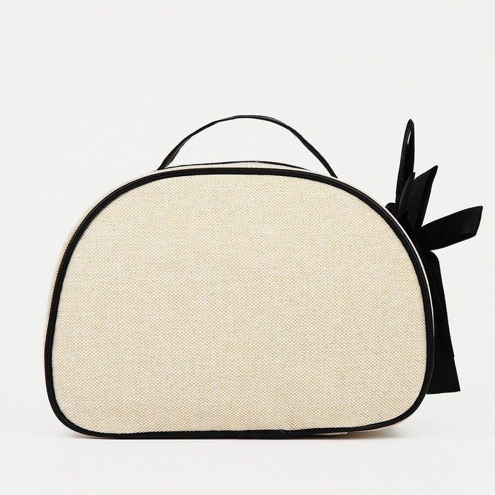 Косметичка на молнии, цвет бежевый Косметичка на молнии, цвет бежевый