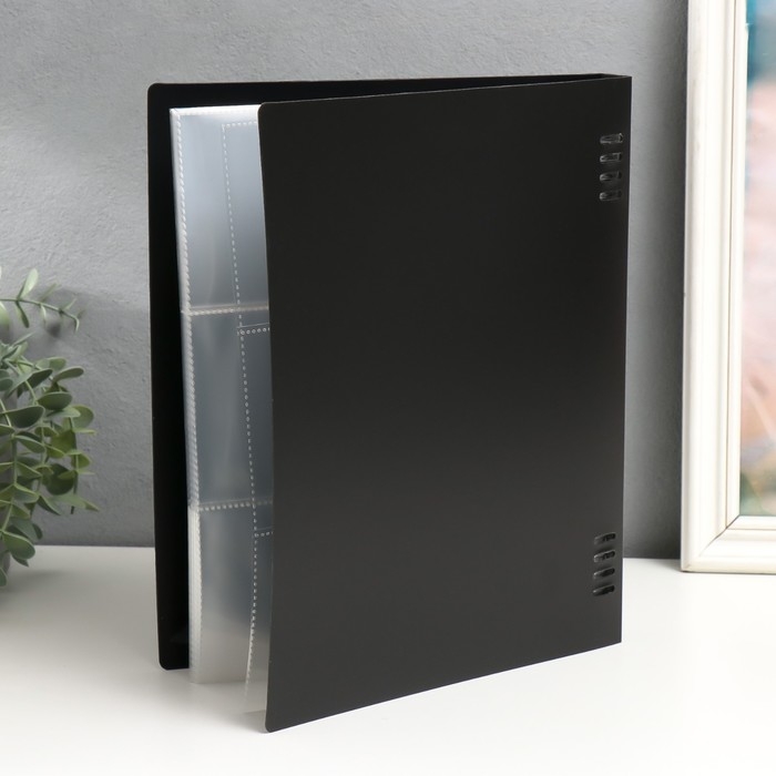 Фотоальбом на 180 фото 9х7 см Фотоальбом на 180 фото 9х7 см "Стиль" с наклейками 10 листов МИКС