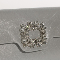 Сумка-клатч на магните, цвет серебряный Сумка-клатч на магните, цвет серебряный