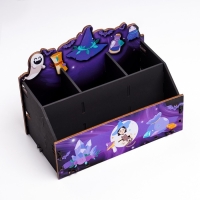 Органайзер для канцелярии "Ведьмочка" 4 отделения 21х11х14,5 Органайзер для канцелярии "Ведьмочка" 4 отделения 21х11х14,5