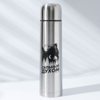 Термос «Сильный духом» в чехле, 1 л, время сохранения тепла 6-12 ч Термос «Сильный духом» в чехле, 1 л, время сохранения тепла 6-12 ч