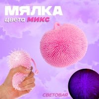 Мялка &laquo;Пушистик&raquo; с пастой, цвета МИКС