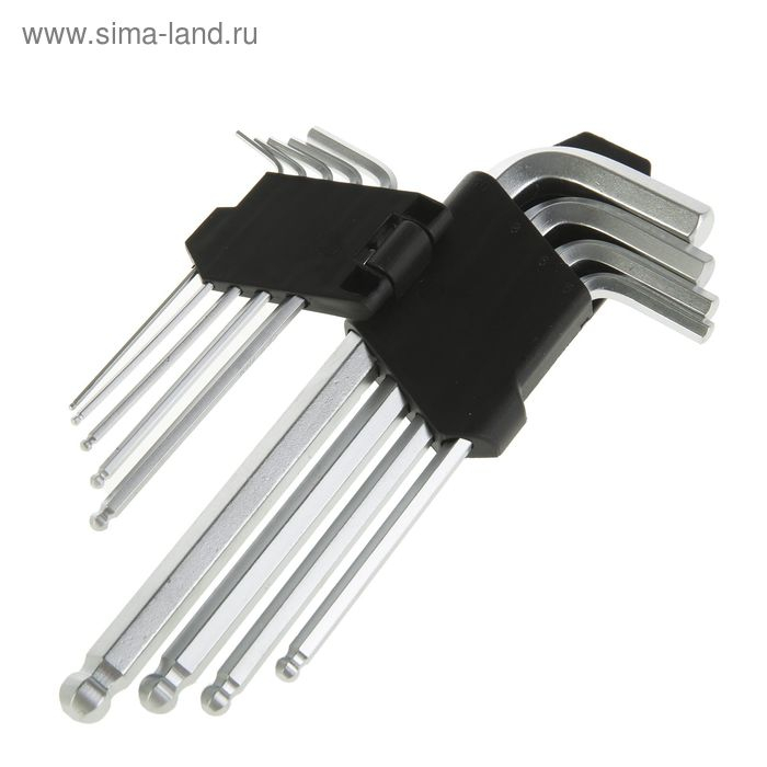 Набор шестигранников Набор шестигранников "СЕРВИС КЛЮЧ", Proffi, 9 пр., удлиненные