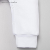 Комбинезон Крошка Я "Cute", белый, рост 68-74 см